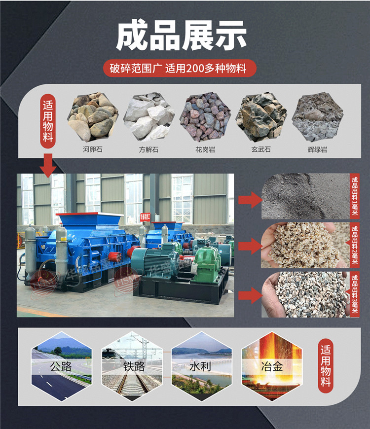 對輥制砂機 對輥制砂機